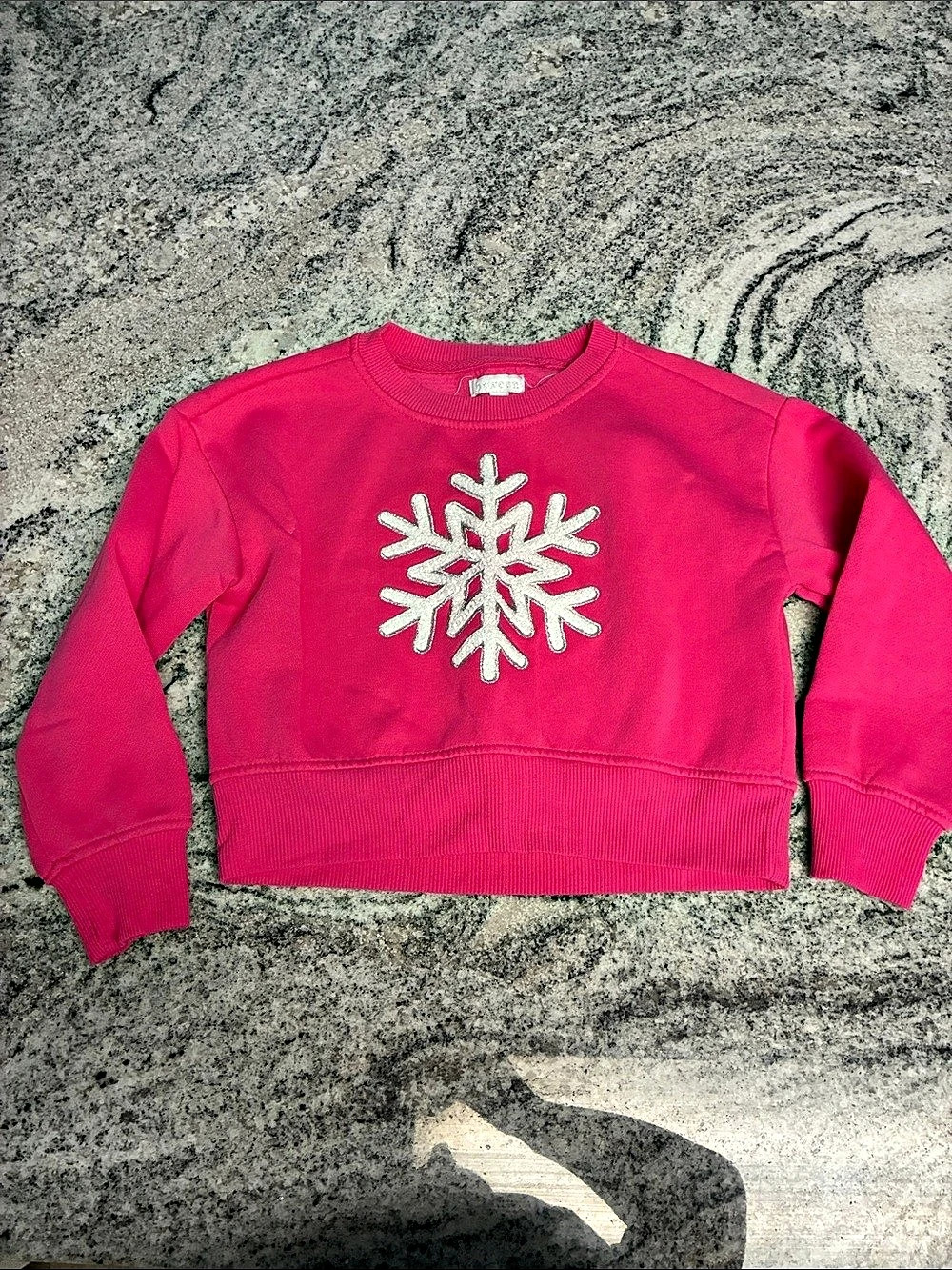 b.tween Girls Size 7 Pink Snowflake Matching Set